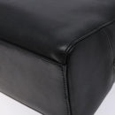 BURBERRY Hand Bag Leather Black Gold Auth ep9924-15