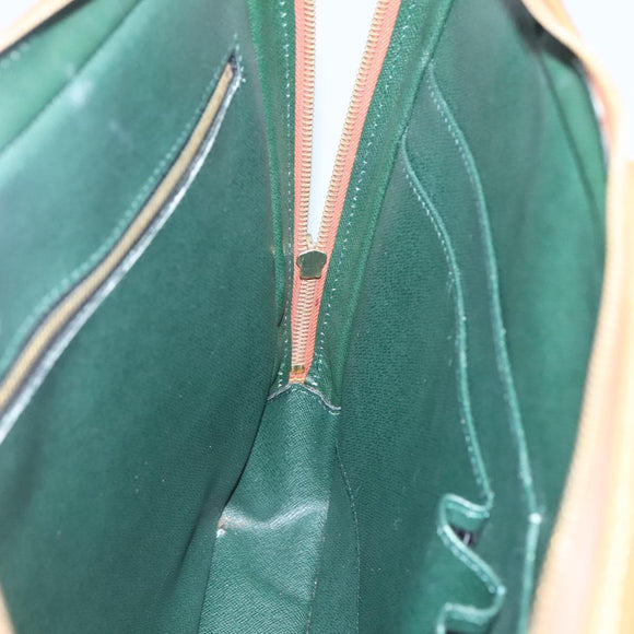 LOUIS VUITTON Epi Porte Documents Voyage Bag Zipangu Gold M54478 LV Auth ep9926