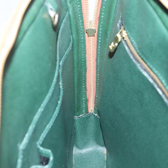 LOUIS VUITTON Epi Porte Documents Voyage Bag Zipangu Gold M54478 LV Auth ep9926