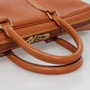 LOUIS VUITTON Epi Porte Documents Voyage Bag Zipangu Gold M54478 LV Auth ep9926-7