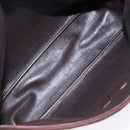 Christian Dior Trotter Canvas Shoulder Bag Brown Gold Auth ep9928-12