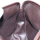 Christian Dior Trotter Canvas Shoulder Bag Brown Gold Auth ep9928-19