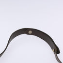 Christian Dior Trotter Canvas Shoulder Bag Brown Gold Auth ep9928-8