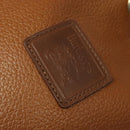 Burberrys Shoulder Bag Leather Brown Gold Auth ep9929-10