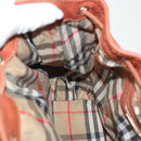 Burberrys Hand Bag Leather 2way Brown Gold Auth ep9930-22