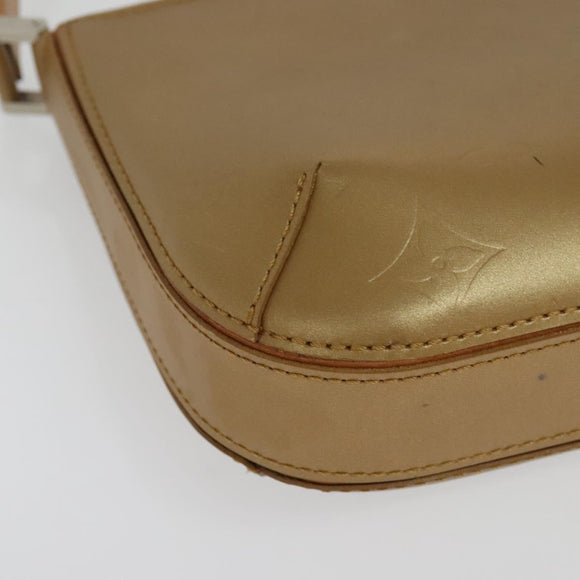 LOUIS VUITTON Monogram matt Fowler Hand Bag Amble M55147 LV Auth ep9932