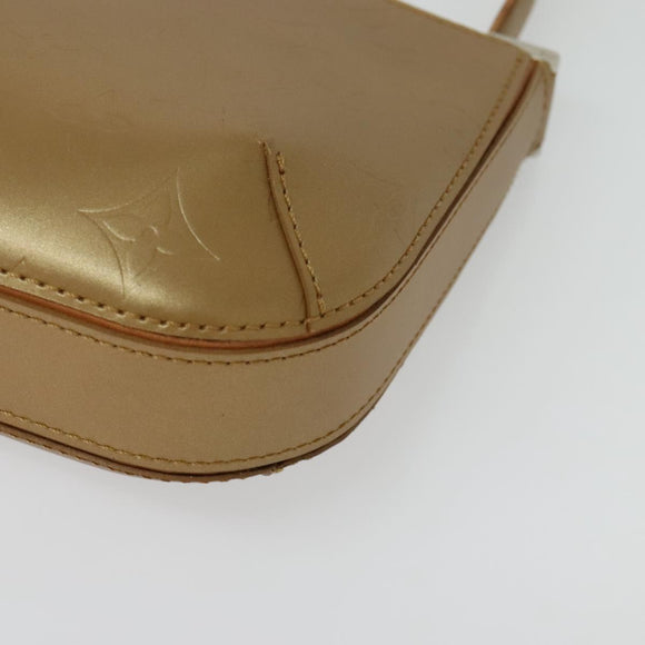 LOUIS VUITTON Monogram matt Fowler Hand Bag Amble M55147 LV Auth ep9932