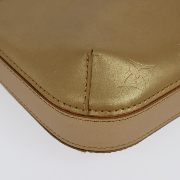 LOUIS VUITTON Monogram matt Fowler Hand Bag Amble M55147 LV Auth ep9932