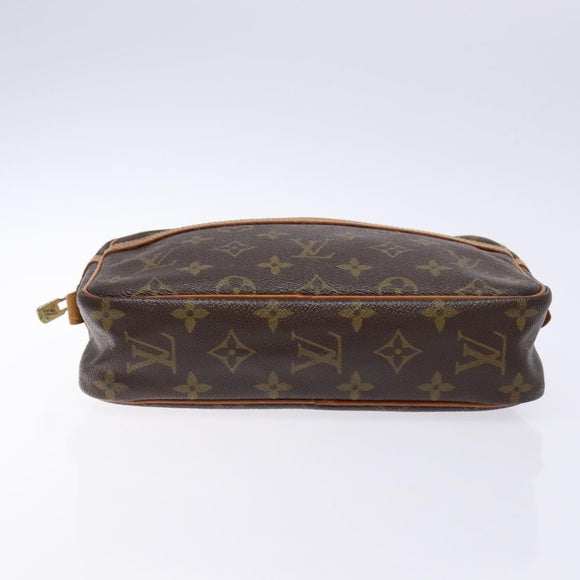 LOUIS VUITTON Monogram Compiegne 23 Clutch Bag M51847 LV Auth ep9937