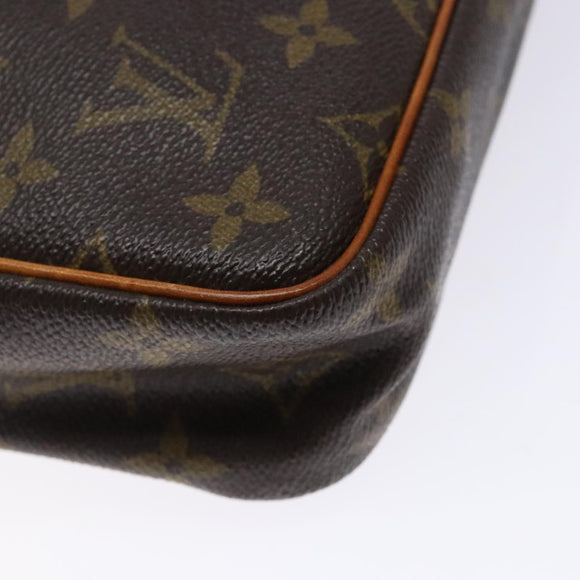 LOUIS VUITTON Monogram Compiegne 23 Clutch Bag M51847 LV Auth ep9937
