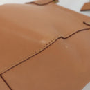 GUCCI Hand Bag Leather Beige Gold 94888 Auth ep9939-15