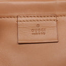 GUCCI Hand Bag Leather Beige Gold 94888 Auth ep9939-19