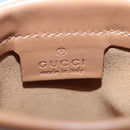 GUCCI Hand Bag Leather Beige Gold 94888 Auth ep9939-22