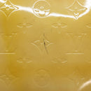 LOUIS VUITTON Monogram Vernis Houston Hand Bag Beige M91004 LV Auth ep9941-9