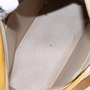 LOUIS VUITTON Monogram Vernis Houston Hand Bag Beige M91004 LV Auth ep9941-11