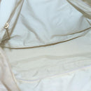 CHANEL New Travel Line Tote Bag Nylon Beige Gold CC Auth ep9942-11