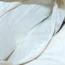 CHANEL New Travel Line Tote Bag Nylon Beige Gold CC Auth ep9942-21