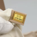 CHANEL New Travel Line Tote Bag Nylon Beige Gold CC Auth ep9942-12