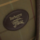Burberrys Nova Check Tote Bag Canvas Beige Gold Auth ep9944-14