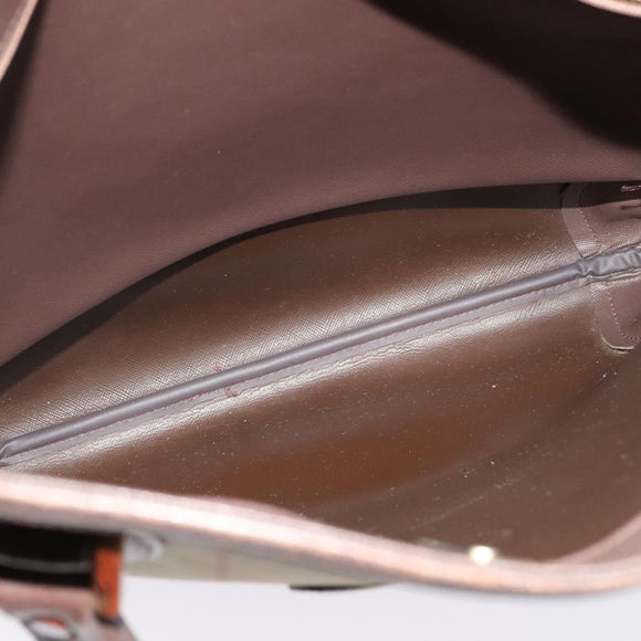 Burberrys Nova Check Tote Bag Canvas Beige Gold Auth ep9944