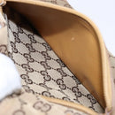 GUCCI GG Canvas Tote Bag Beige Silver 019 0401 Auth ep9945-25