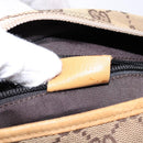 GUCCI GG Canvas Tote Bag Beige Silver 019 0401 Auth ep9945-12