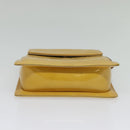 LOUIS VUITTON Monogram Vernis Motto Accessory Pouch Beige M91136 LV Auth ep9947-7