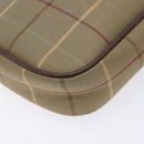 Burberrys Nova Check Shoulder Bag Canvas Beige Gold Auth ep9949-14