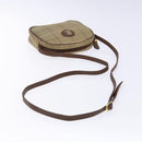 Burberrys Nova Check Shoulder Bag Canvas Beige Gold Auth ep9949-7