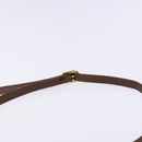 Burberrys Nova Check Shoulder Bag Canvas Beige Gold Auth ep9949-8