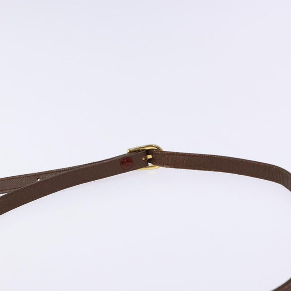 Burberrys Nova Check Shoulder Bag Canvas Beige Gold Auth ep9949