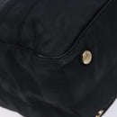 CHANEL New Travel Line Hand Bag Nylon Black CC Auth ep9954-12