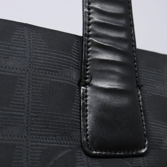 CHANEL New Travel Line Hand Bag Nylon Black CC Auth ep9954