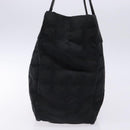 CHANEL New Travel Line Hand Bag Nylon Black CC Auth ep9954-4