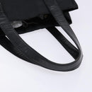 CHANEL New Travel Line Hand Bag Nylon Black CC Auth ep9954-8