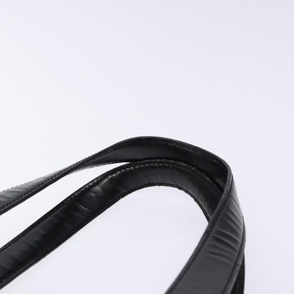 CHANEL New Travel Line Hand Bag Nylon Black CC Auth ep9954