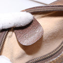 GUCCI GG Supreme Web Sherry Line Bag PVC Beige Gold 007 58 6112 Auth ep9956-17