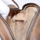 GUCCI GG Supreme Web Sherry Line Bag PVC Beige Gold 007 58 6112 Auth ep9956-19