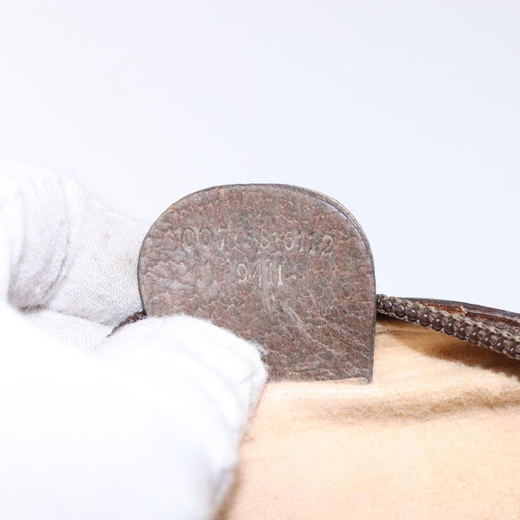 GUCCI GG Supreme Web Sherry Line Bag PVC Beige Gold 007 58 6112 Auth ep9956