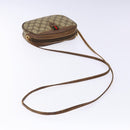 GUCCI GG Supreme Web Sherry Line Bag PVC Beige Gold 007 58 6112 Auth ep9956-7