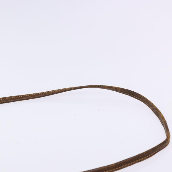 GUCCI GG Supreme Web Sherry Line Bag PVC Beige Gold 007 58 6112 Auth ep9956