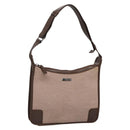 GUCCI Shoulder Bag Canvas Beige Silver 001 4206 Auth ep9960-1