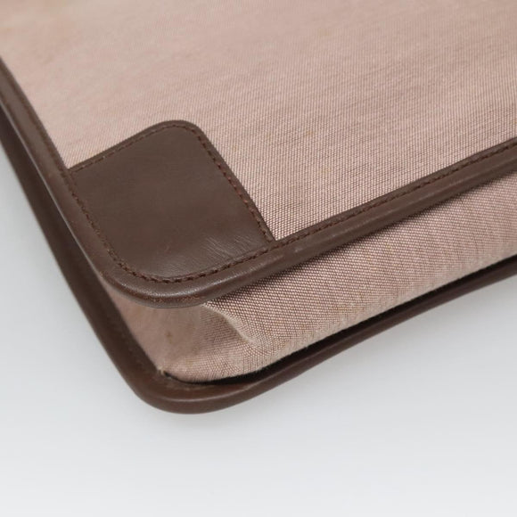 GUCCI Shoulder Bag Canvas Beige Silver 001 4206 Auth ep9960