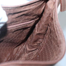 GUCCI Shoulder Bag Canvas Beige Silver 001 4206 Auth ep9960-17