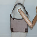 GUCCI Shoulder Bag Canvas Beige Silver 001 4206 Auth ep9960-21