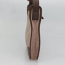 GUCCI Shoulder Bag Canvas Beige Silver 001 4206 Auth ep9960-4