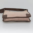 GUCCI Shoulder Bag Canvas Beige Silver 001 4206 Auth ep9960-9