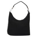 GUCCI Shoulder Bag Canvas Black Silver 000 0602 Auth ep9962-1