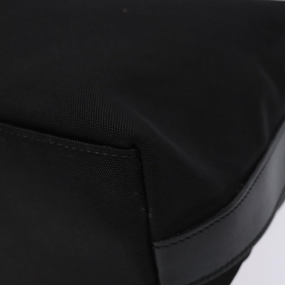 GUCCI Shoulder Bag Canvas Black Silver 000 0602 Auth ep9962