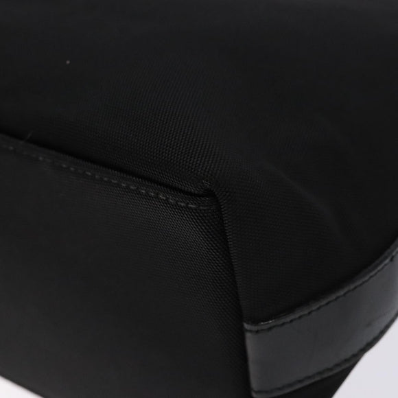 GUCCI Shoulder Bag Canvas Black Silver 000 0602 Auth ep9962